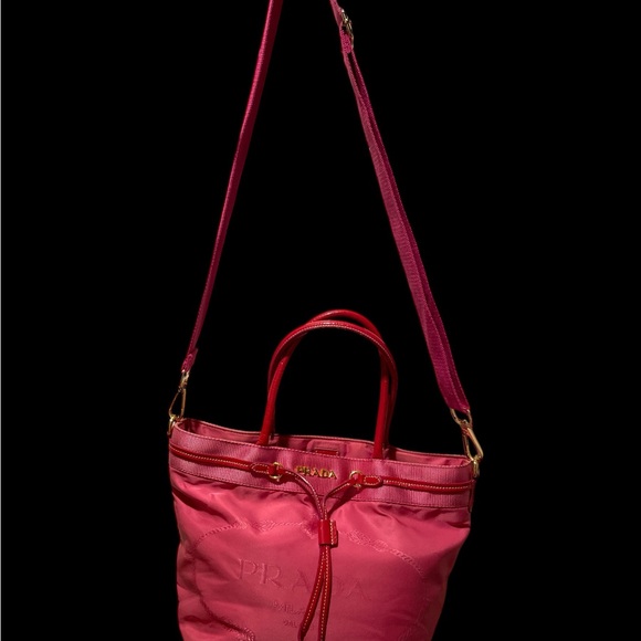 Prada Handbag with Crossbody option PINK - Picture 10 of 11